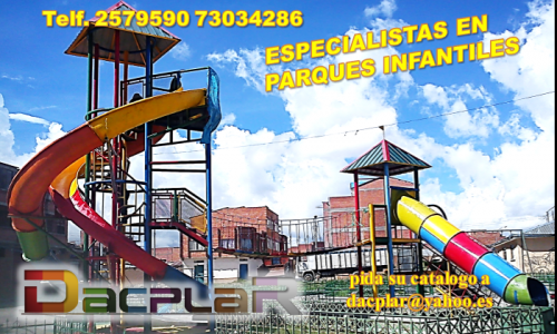FABRICAS DE PARQUES INFANTILES EN BOLIVIA  DA - Imagen 2