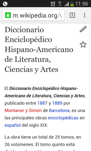 Vendo Diccionario Enciclopedico HispanoAmeric - Imagen 1