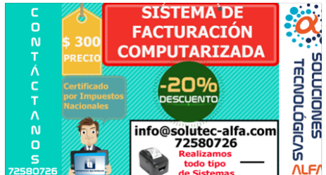SISTEMA DE FACTURACIÓN COMPUTARIZADA BOLIVIA - Imagen 1