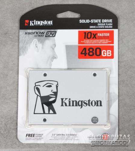 Kingston 480GB SSDNow UV400  * Capacidad: 480 - Imagen 1