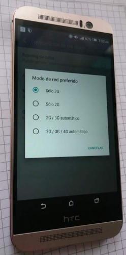PERMUTO HTC M9 PLATEADO de 32 gb de almacenam - Imagen 1