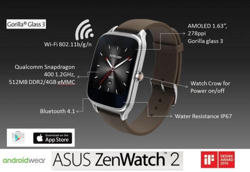 Asus ZenWatch 2 El Reloj Inteligente que te  - Imagen 1