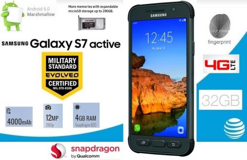 Vendo Galaxy S7 Active 32Gb Version Indestru - Imagen 1
