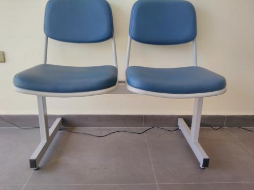 Hermosa silla duo nueva materiales de acero  - Imagen 2