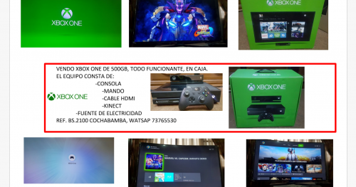 Xbox one cbba  - Imagen 1