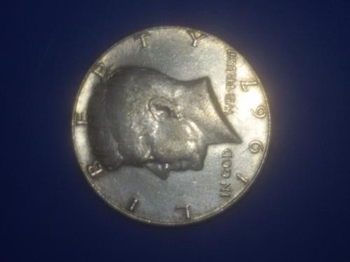 Vendo moneda de plata Half dollar 1967 escuc - Imagen 1