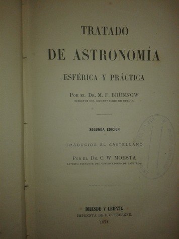 Tratado De Astronomía Esférica Y Prctica  - Imagen 2