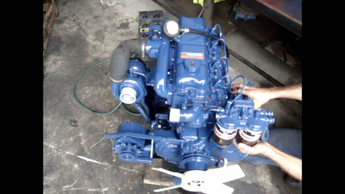 Compro motor Perkins con turbo 25 Cc de cuat - Imagen 1