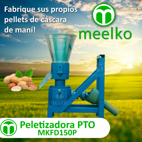 Meelko Peletizadora 150mm PTO para alfalfas y - Imagen 1