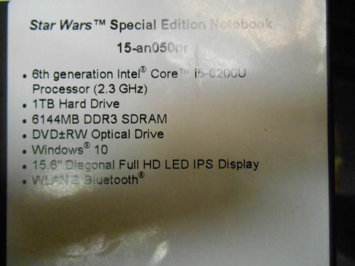 Nueva Hp Edicion Star Wars  Laptops nuevas y  - Imagen 2
