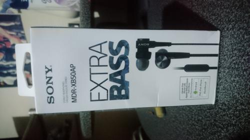 Vendo Auriculares Sony EXTRA BASS xb50ap orig - Imagen 1