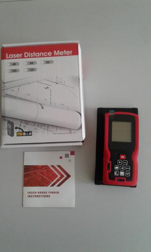 medidor digital laser 100 m de alcance mide - Imagen 2