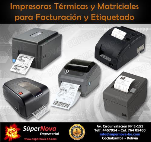 Impresoras de Tickets y Facturas Impresoras  - Imagen 1