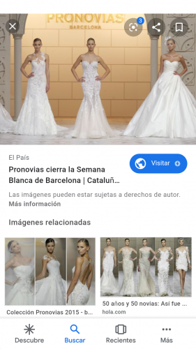  Vendo vestido de novia marca pronovia barcel - Imagen 1
