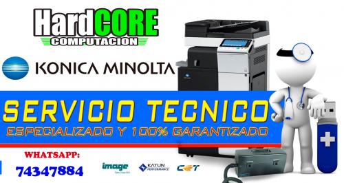 servicio tecnico a fotocopiadoras  konica min - Imagen 1