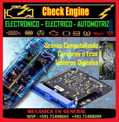 electromecanico check engine electronico elec - Imagen 1
