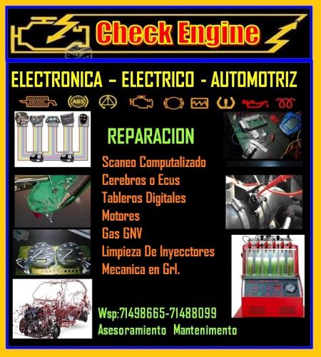 electromecanico check engine electronico elec - Imagen 2