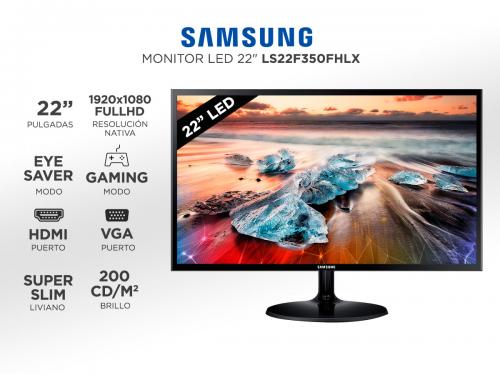 Vendo monitor para PC marca Samsung 22 pulga - Imagen 1