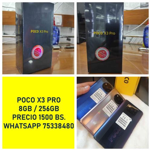 Poco X3 Pro Nuevos en caja sellada Precio 15 - Imagen 1